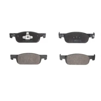 Jeu de 4 plaquettes de frein avant ABE C1R051ABE