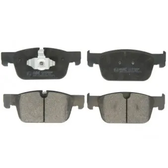 Jeu de 4 plaquettes de frein avant ABE C1V026ABE