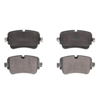Jeu de 4 plaquettes de frein arrière ABE C2A011ABE