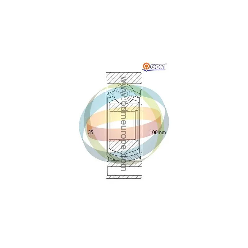 Joint, arbre longitudinal ODM-MULTIPARTS 12-226005