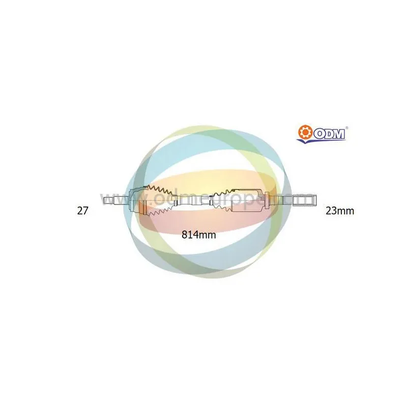 Arbre de transmission ODM-MULTIPARTS 18-292700
