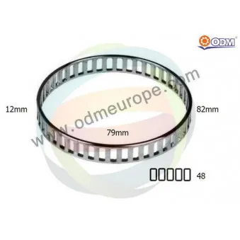 Anneau de palpeur, ABS ODM-MULTIPARTS 26-340002