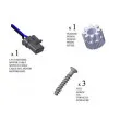 Moteur électrique, lève-vitre LIFT-TEK LT AD26 L - Visuel 2