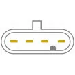 Serrure de porte arrière gauche MIRAGLIO 40/204B - Visuel 2