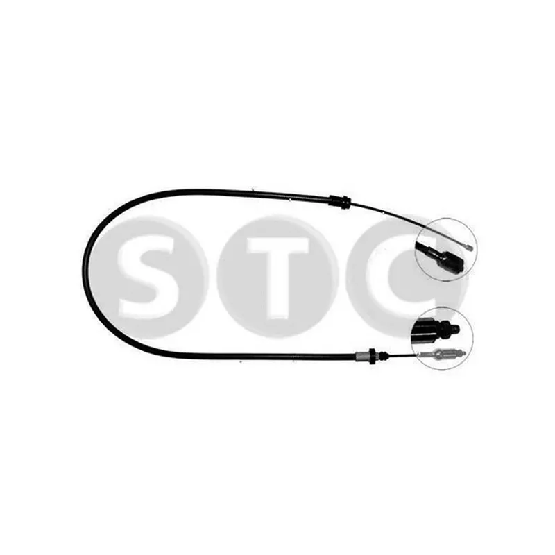 Tirette à câble, commande d'embrayage STC T480338