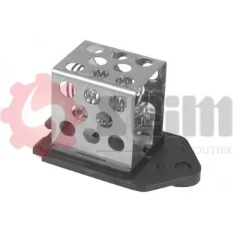 Résistance de série, moteur électrique-ventilateur du radiat SEIM 115680