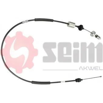 Tirette à câble, commande d'embrayage SEIM 555552