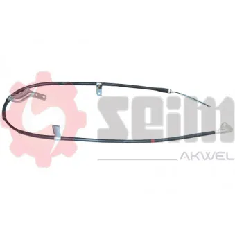 Tirette à câble, frein de stationnement SEIM 555867