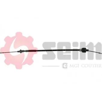 Tirette à câble, commande d'embrayage SEIM 600490