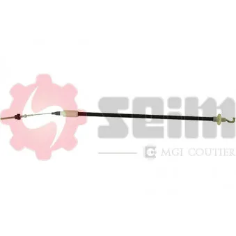 Tirette à câble, commande d'embrayage SEIM 650100