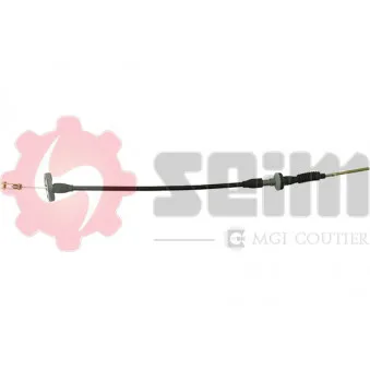 Tirette à câble, commande d'embrayage SEIM 650441