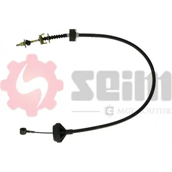 Tirette à câble, commande d'embrayage SEIM 701110