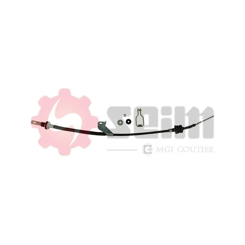 Tirette à câble, commande d'embrayage SEIM 710208