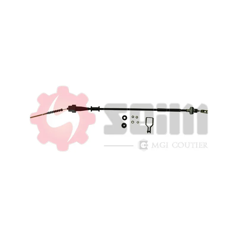 Tirette à câble, commande d'embrayage SEIM 710210