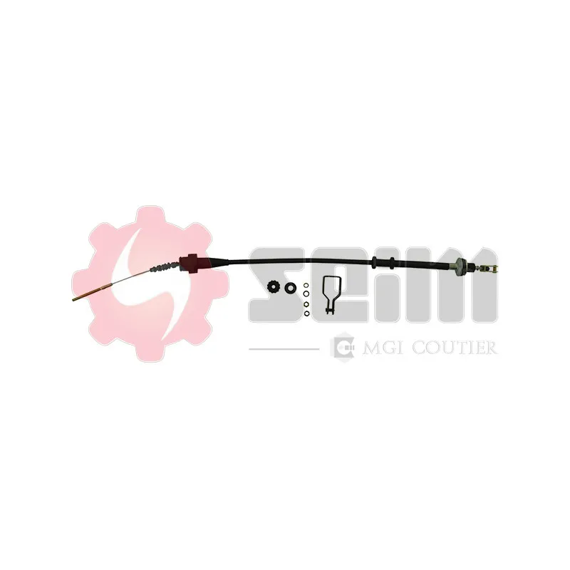 Tirette à câble, commande d'embrayage SEIM 710211