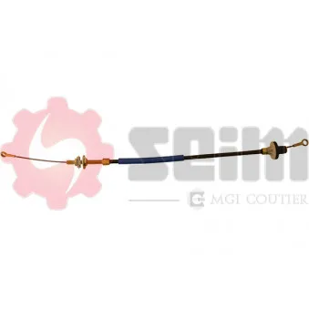 Tirette à câble, commande d'embrayage SEIM 721119
