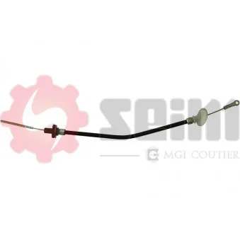 Tirette à câble, commande d'embrayage SEIM 721156
