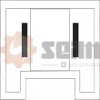 Lève-vitre arrière droit SEIM 980018 - Visuel 2
