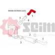 Gaine de suralimentation SEIM 981609 - Visuel 2