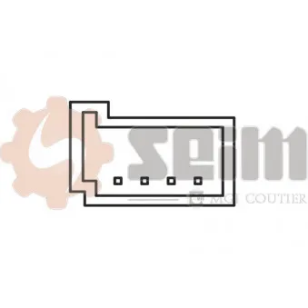 Interrupteur des feux de freins SEIM CS144