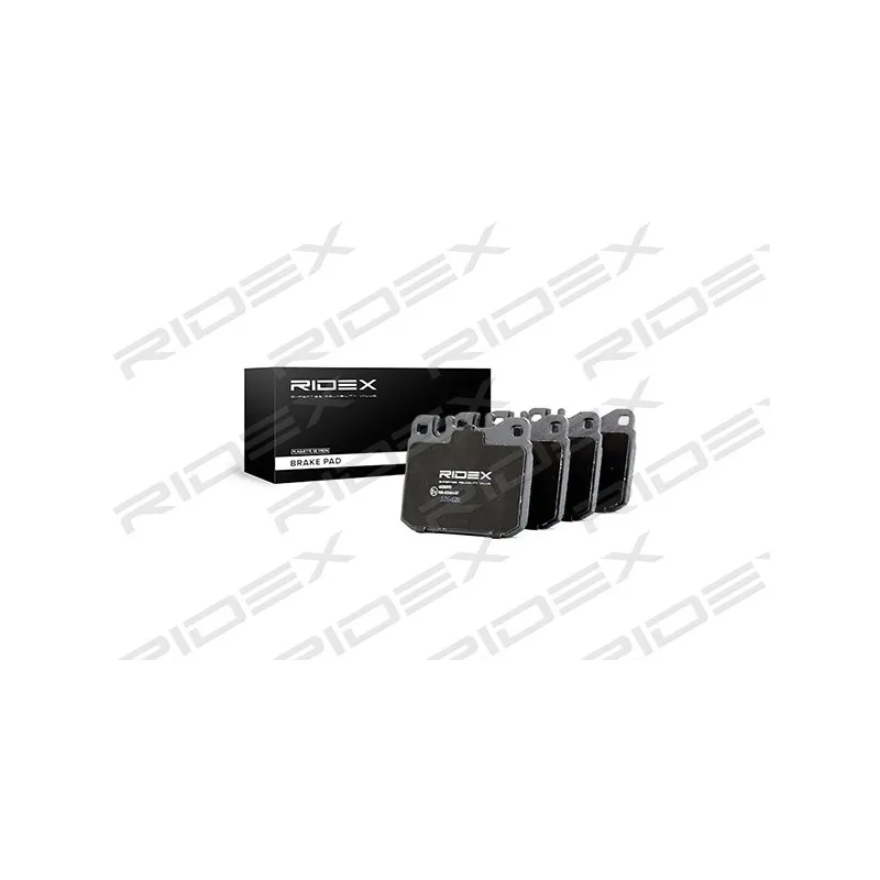 Jeu de 4 plaquettes de frein avant RIDEX 402B0703