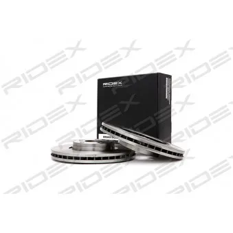 Jeu de 2 disques de frein avant RIDEX