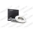 Jeu de 2 disques de frein arrière RIDEX 82B0491 - Visuel 1
