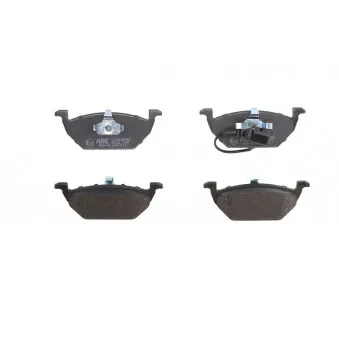 Jeu de 4 plaquettes de frein avant ABE C1A026ABE