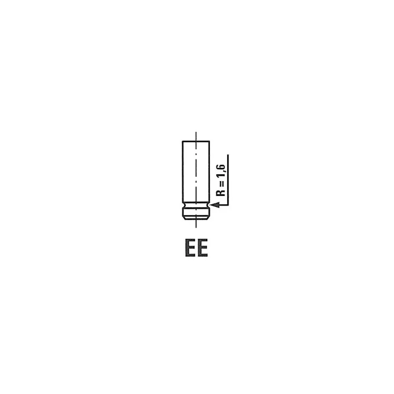 Soupape d'admission FRECCIA R6102/BMNT