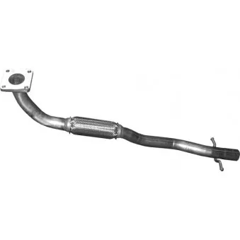 Tuyau d'échappement POLMO