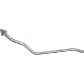 Tuyau d'échappement avant droit POLMO