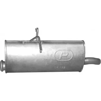 Silencieux arrière POLMO 04.132