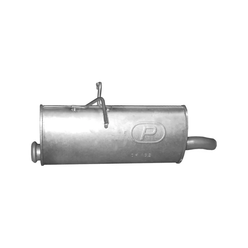 Silencieux arrière POLMO 04.132