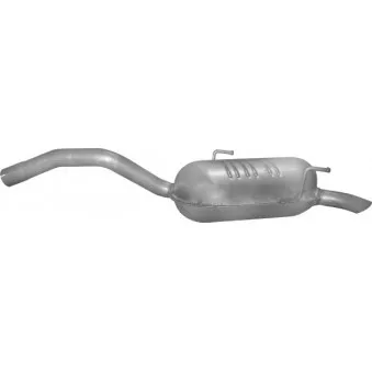 Silencieux arrière POLMO 04.331