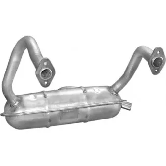 Silencieux arrière POLMO 07.01