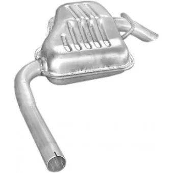 Silencieux arrière POLMO 08.233