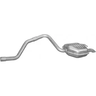 Silencieux arrière POLMO 08.613