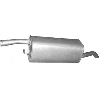 Silencieux arrière POLMO 08.668