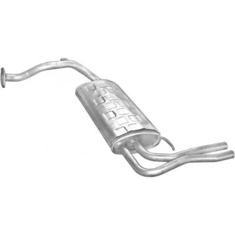 Silencieux arrière POLMO