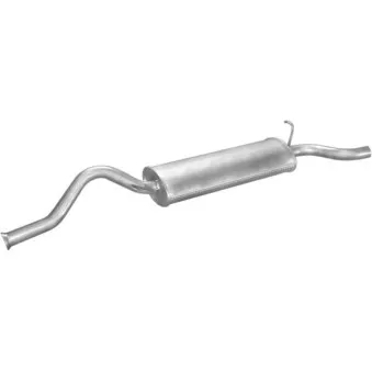 Silencieux arrière POLMO