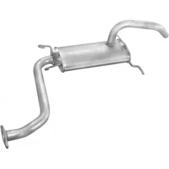 Silencieux arrière POLMO