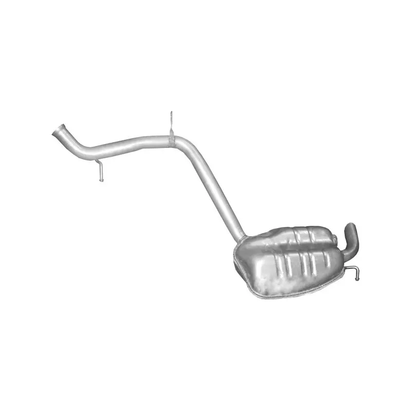 Silencieux arrière arrière gauche POLMO 13.32