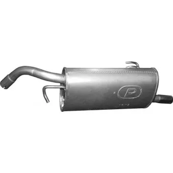 Silencieux arrière POLMO 14.12