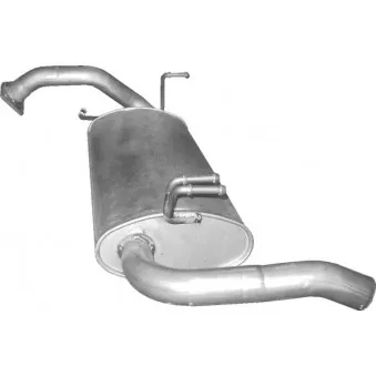 Silencieux arrière POLMO