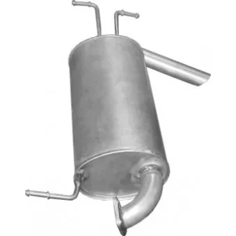 Silencieux arrière POLMO 14.34