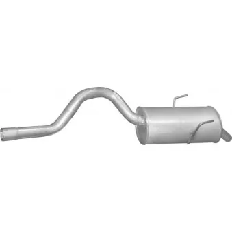 Silencieux arrière POLMO