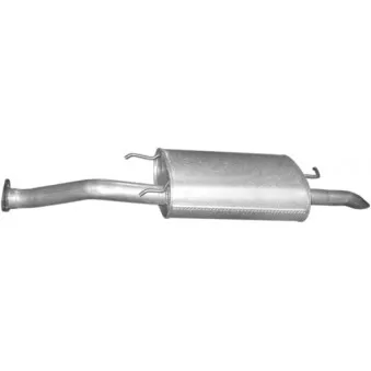 Silencieux arrière POLMO