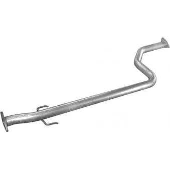 Tuyau d'échappement POLMO