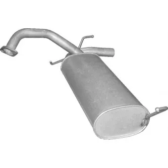 Tuyau d'échappement POLMO 25.100