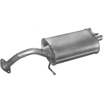 Silencieux arrière POLMO